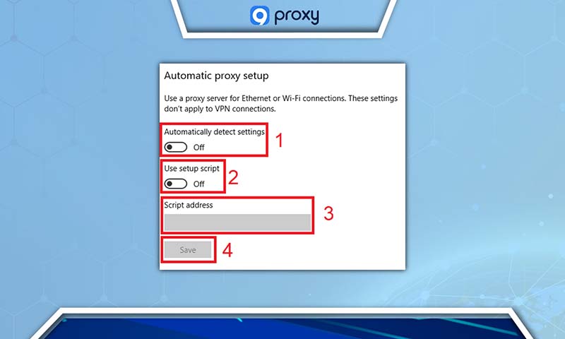 For Automatic Setup