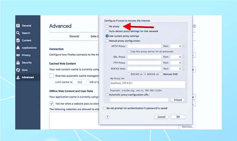 Inspect Browsers Proxy Configurations